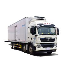 High quality Howo Refrigerated trucks perishable food delivery to Africa